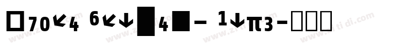 Share Grotesk Bold字体转换